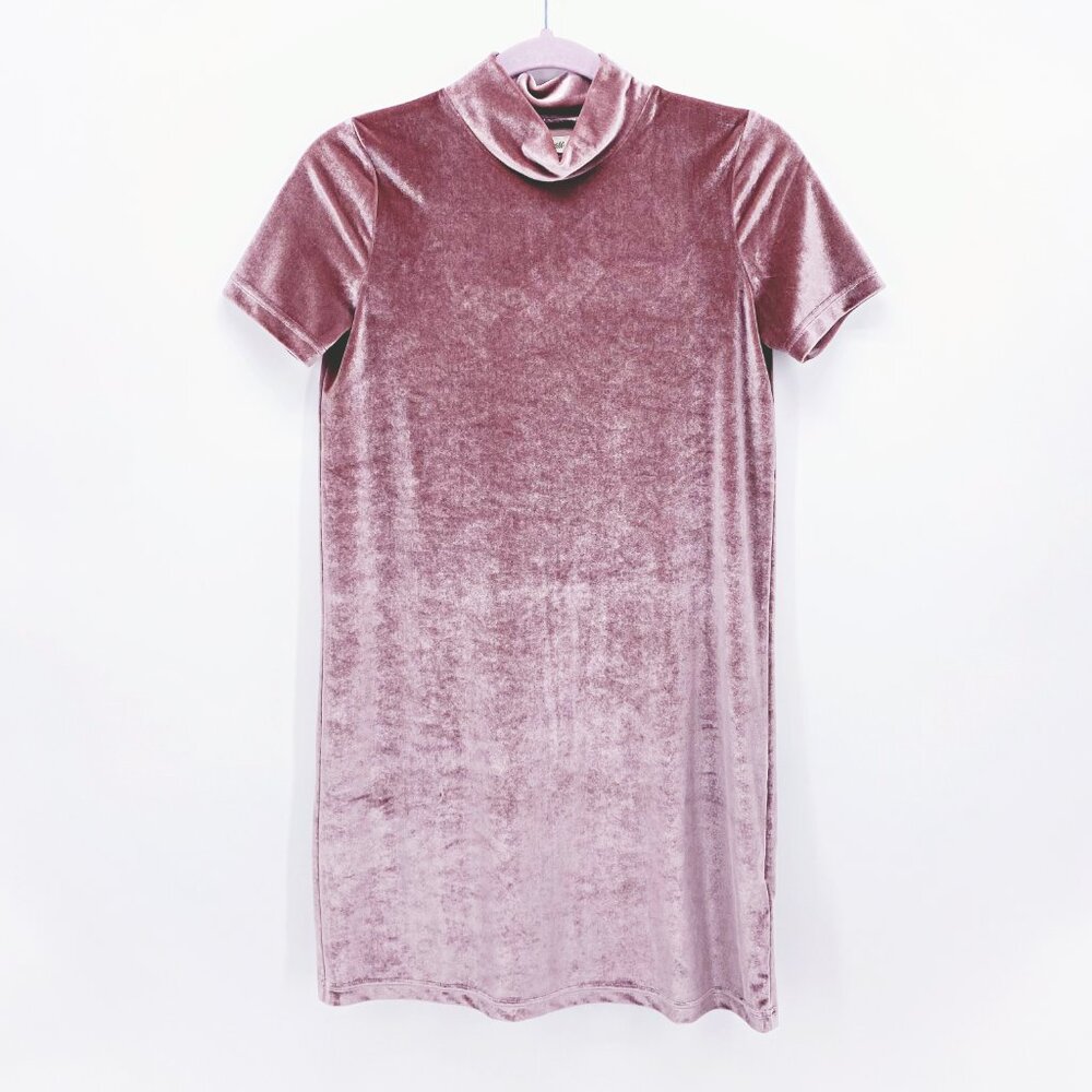 Madewell Velvet‎ Mockneck Dress